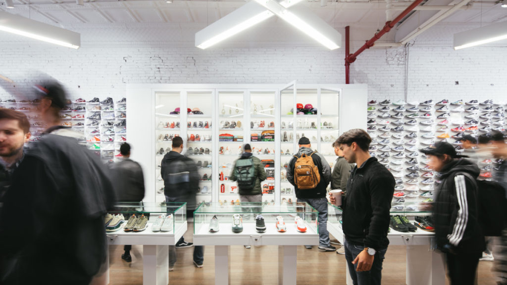 Resell de sneakers
