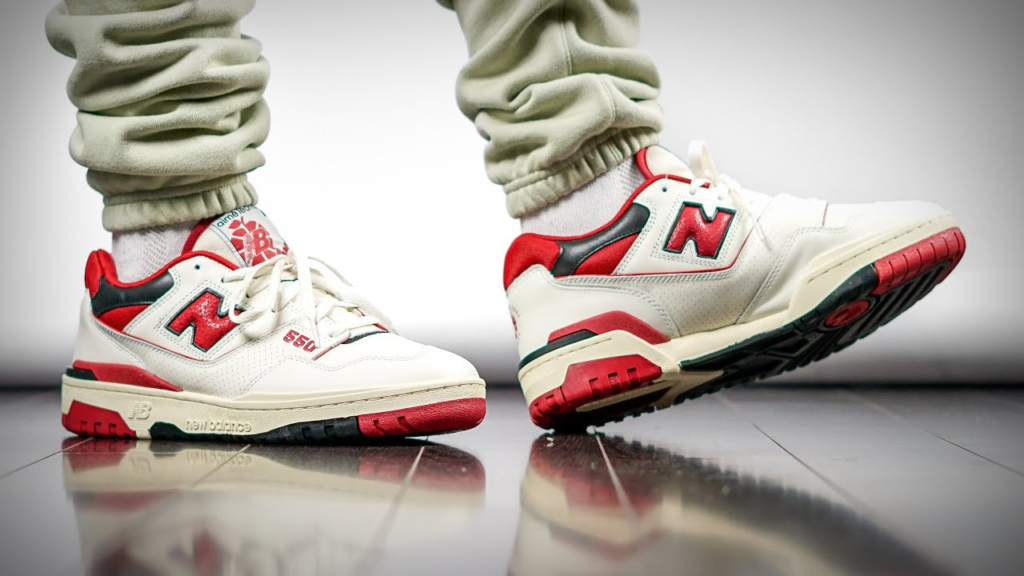 Aimé Leon Dore x New Balance 550 White Red