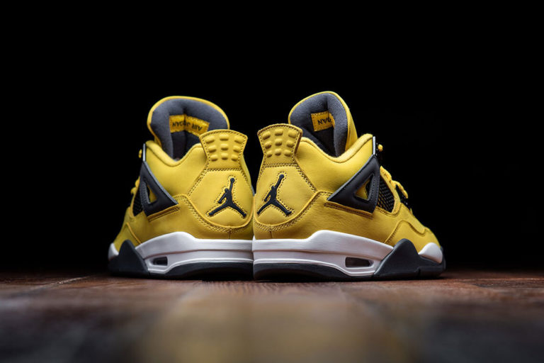 Air Jordan 4 Tour Yellow Lightning EMS