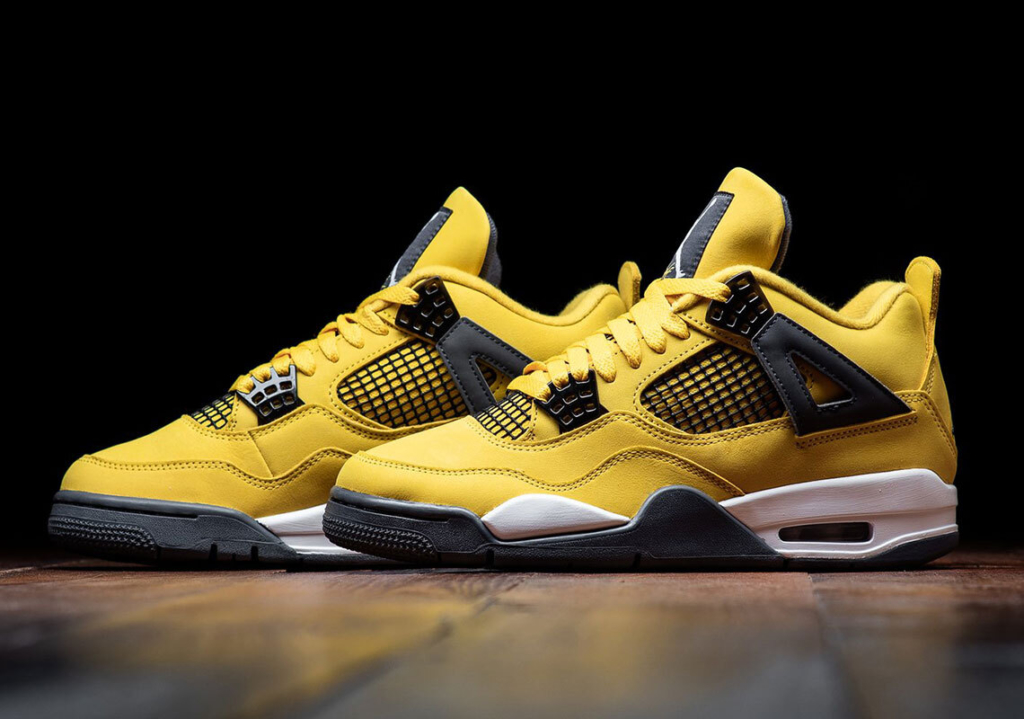 Air Jordan 4 ‘’Tour Yellow’’/’’Lightning