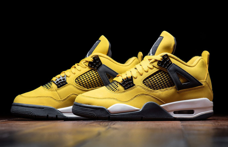 Air Jordan 4 ‘’Tour Yellow’’/’’Lightning