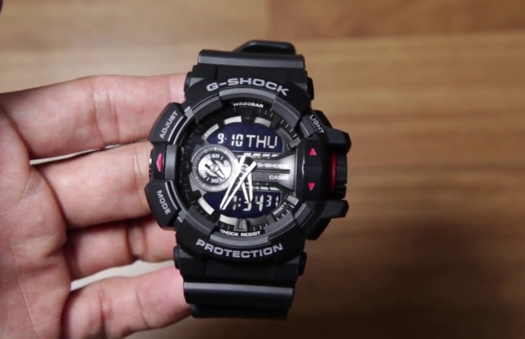 Test. Montre homme Casio G-Shock GA-400